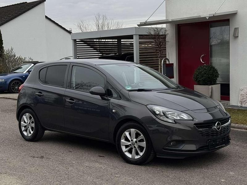 Gebraucht Opel Corsa 90 PS (66 kW) 2016 Platin anthrazit metallic Kleinwagen