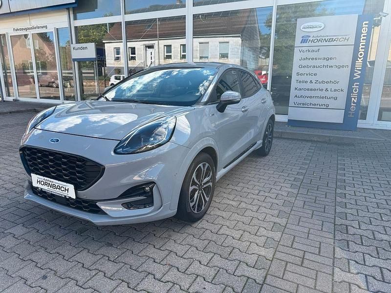 Grau Gebraucht 2021 Ford Puma Gen-E ST-Line SUV | 14.990 € (Fairer Preis) - Bild 1/4