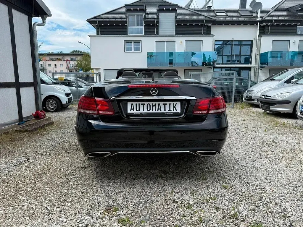 Gebraucht Mercedes E350 252 PS (185 kW) 2015 Schwarz Cabrio
