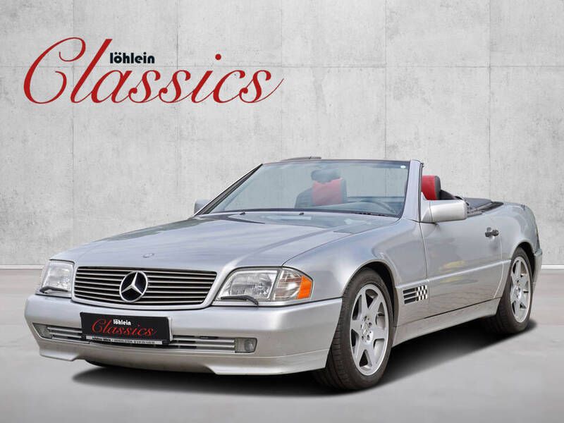 Silber Gebraucht 1996 Mercedes SL320 Cabrio | 26.900 € - Bild 1/4
