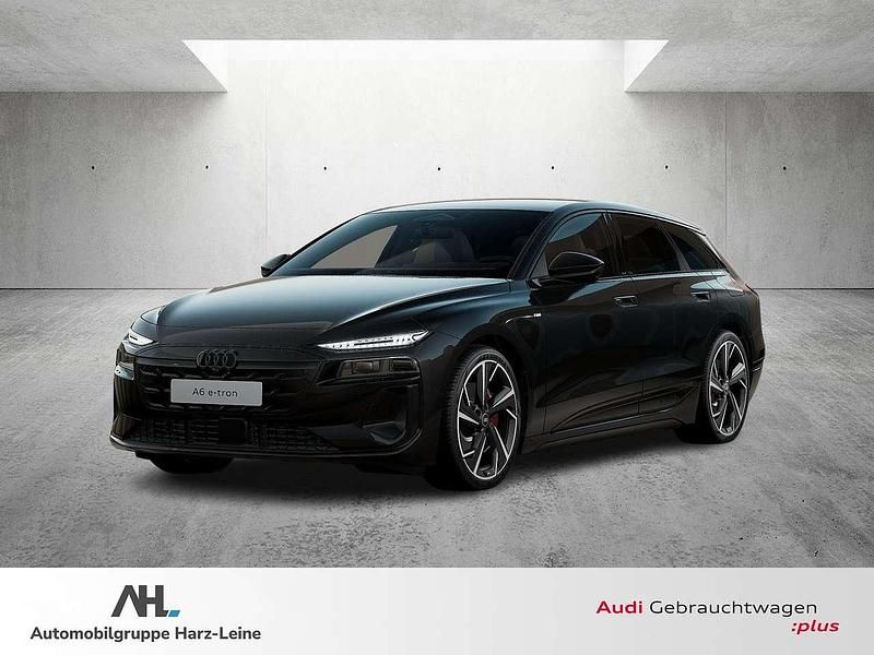 Schwarz Gebraucht 2025 Audi A6 e-tron S-Line Kombi | 79.908 € (Teuer) - Bild 1/4