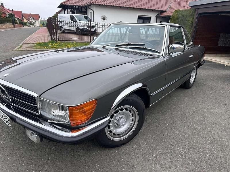 Gold Gebraucht 1991 Mercedes SL380 Cabrio | 35.000 € - Bild 1/4