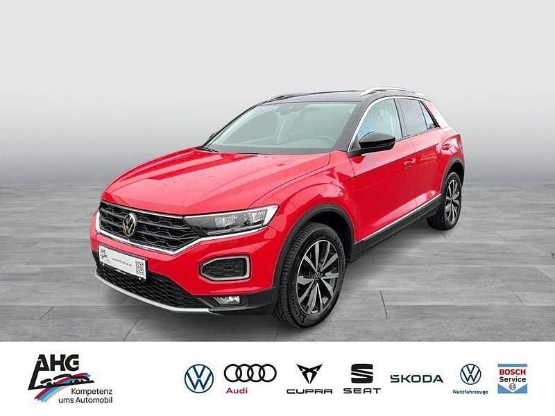 Rot Gebraucht 2021 VW T-Roc Style SUV | 20.555 € (Guter Preis) - Bild 1/4