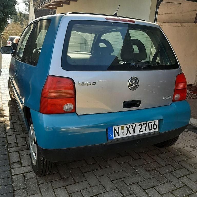 Gebraucht VW Lupo Basis 50 PS (36 kW) 2003 Blau Kleinwagen