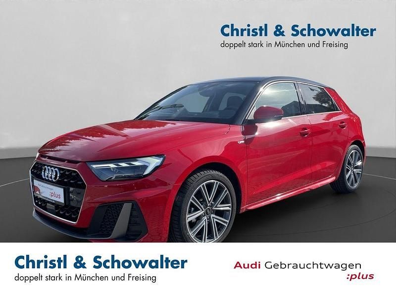 Progressivrot metallic Gebraucht 2025 Audi A1 Sportback S-Line Kleinwagen | 27.810 € (Etwas zu teuer) - Bild 1/4