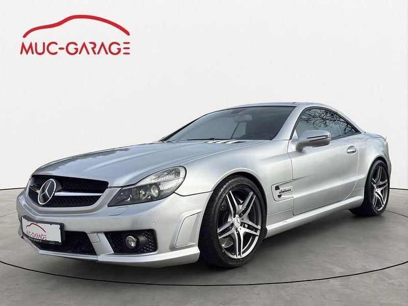 Silber Gebraucht 2008 Mercedes SL63 AMG AMG Cabrio | 29.900 € - Bild 1/4