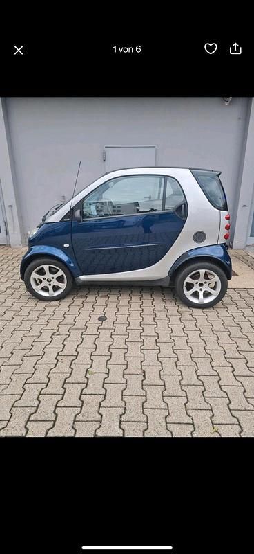Blau Gebraucht 2007 Smart ForTwo Coupé Kleinwagen | 1.200 € (Superpreis) - Bild 1/4