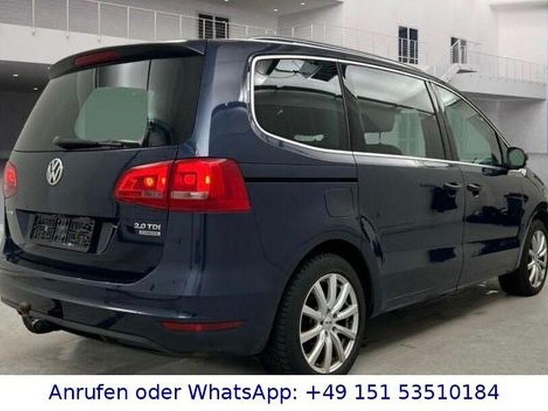 Gebraucht VW Sharan Highline 170 PS (125 kW) 2013 Blau Van / Kleinbus