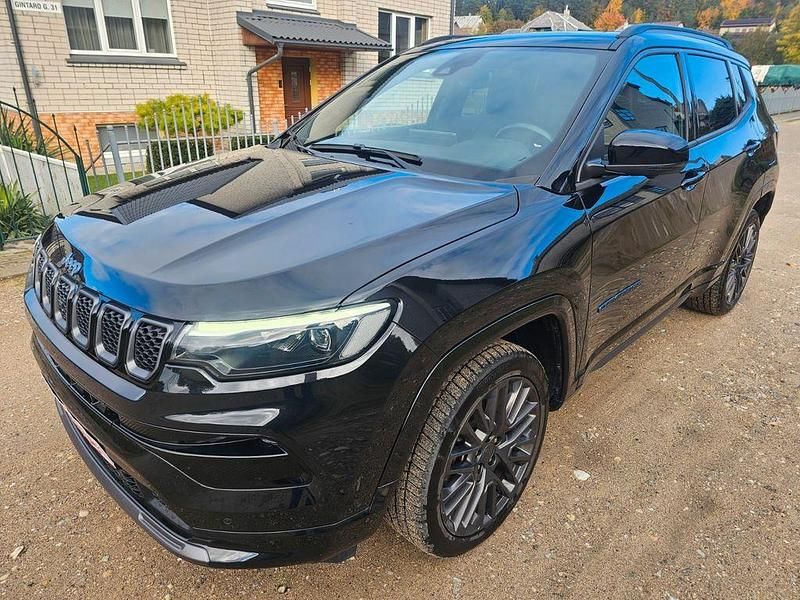 Schwarz Gebraucht 2021 Jeep Compass Longitude SUV | 17.200 € (Superpreis) - Bild 1/4