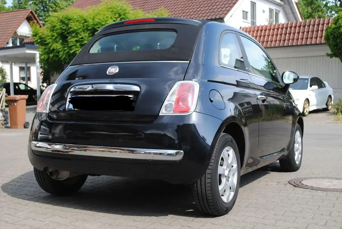 Gebraucht Fiat 500C Pop 69 PS (50 kW) 2011 Schwarz Cabrio