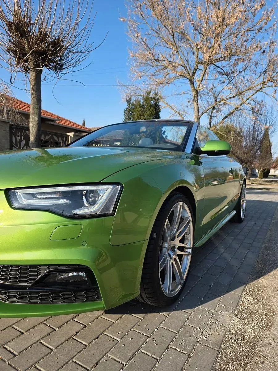 Gebraucht Audi A5 Cabriolet Ambiente 190 PS (139 kW) 2016 Grün Cabrio