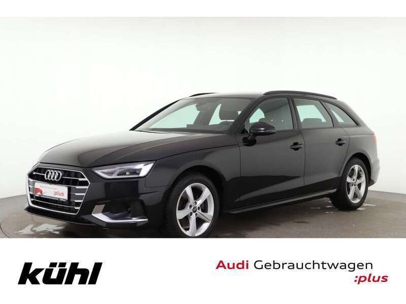 Mythosschwarz metallic Gebraucht 2024 Audi A4 Advanced Plus Kombi | 32.980 € (Fairer Preis) - Bild 1/3