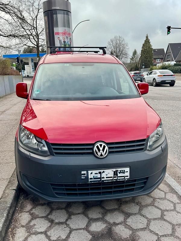 Gebraucht VW Caddy 103 PS (75 kW) 2015 Rot Van / Kleinbus
