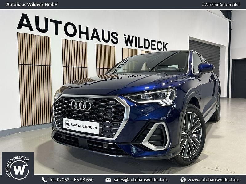 Navarrablau Gebraucht 2024 Audi Q3 Sportback S-Line SUV | 42.833 € (Superpreis) - Bild 1/4