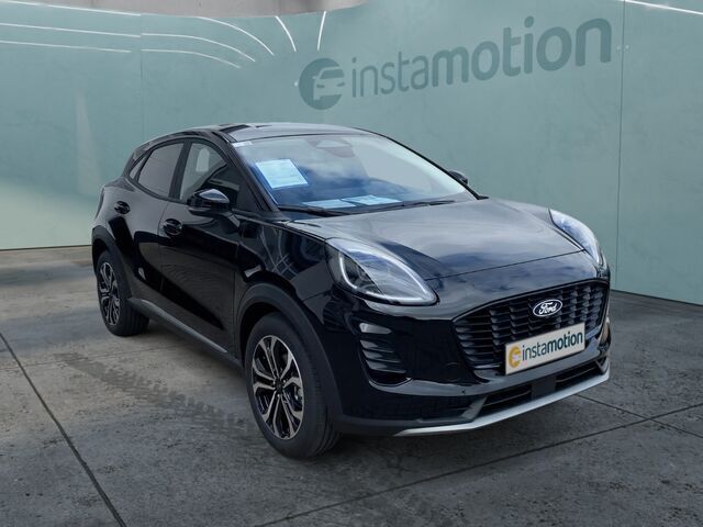 Schwarz Gebraucht 2024 Ford Puma Titanium Limousine | 25.312 € (Fairer Preis) - Bild 1/2