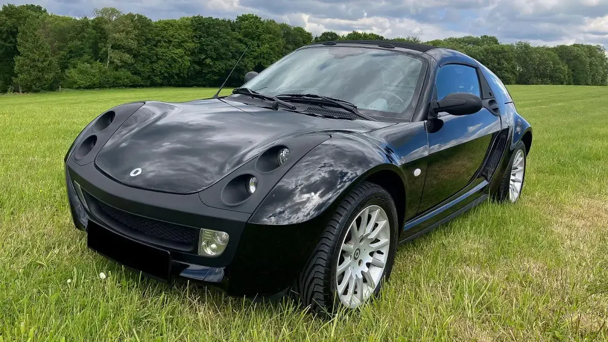 Gebraucht Smart Roadster 82 PS (60 kW) 2005 Schwarz Cabrio