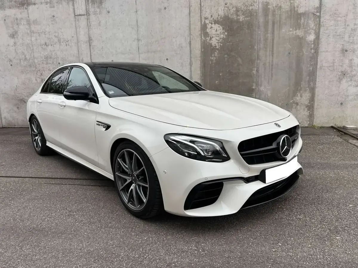 Gebraucht Mercedes E63 AMG AMG 571 PS (419 kW) 2018 Weiß Limousine