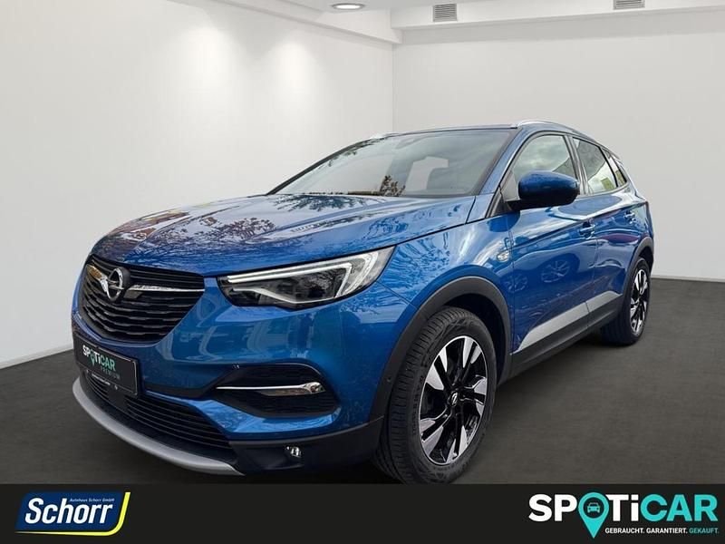 Blau Gebraucht 2021 Opel Grandland X Elegance SUV | 19.995 € (Guter Preis) - Bild 1/1