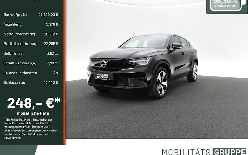 Gebraucht Volvo C40 Core 300 kW (408 PS) 2022 Schwarz SUV