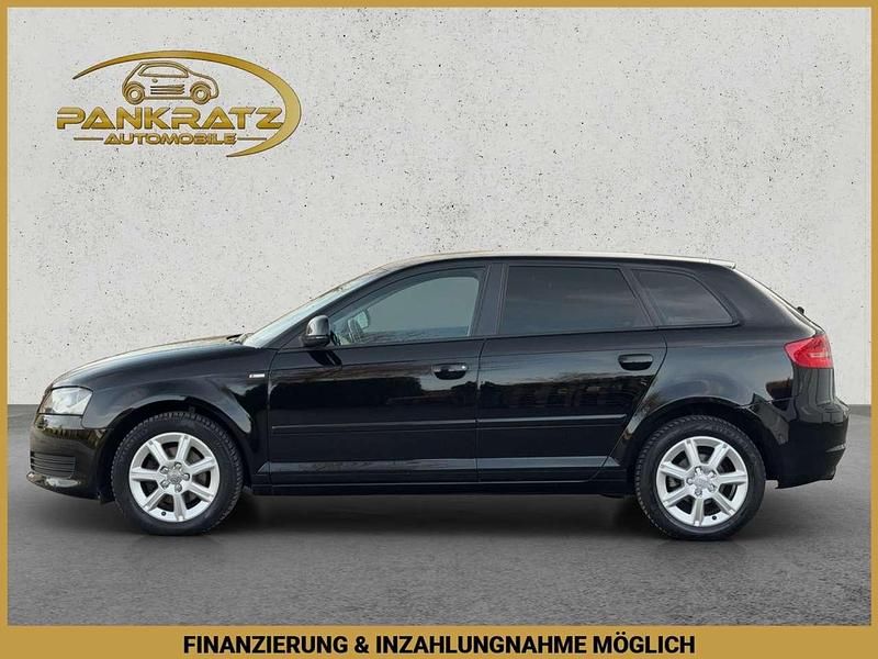 Gebraucht Audi A3 Ambiente 125 PS (91 kW) 2009 Schwarz Kleinwagen