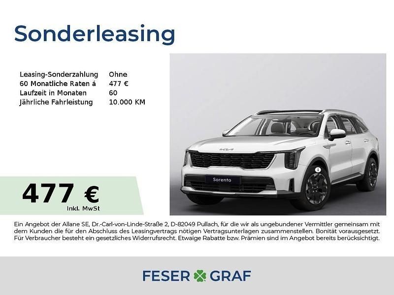 Weiß Neu 2025 Kia Sorento Vision SUV | 50.450 € (Superpreis) - Bild 1/4