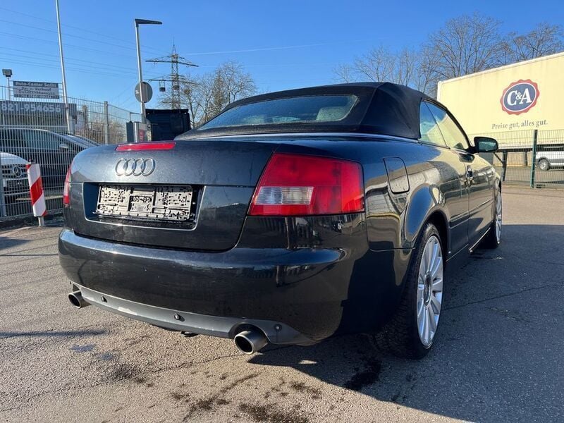 Gebraucht Audi A4 Cabriolet Performance 220 PS (161 kW) 2002 Black metallic Cabrio