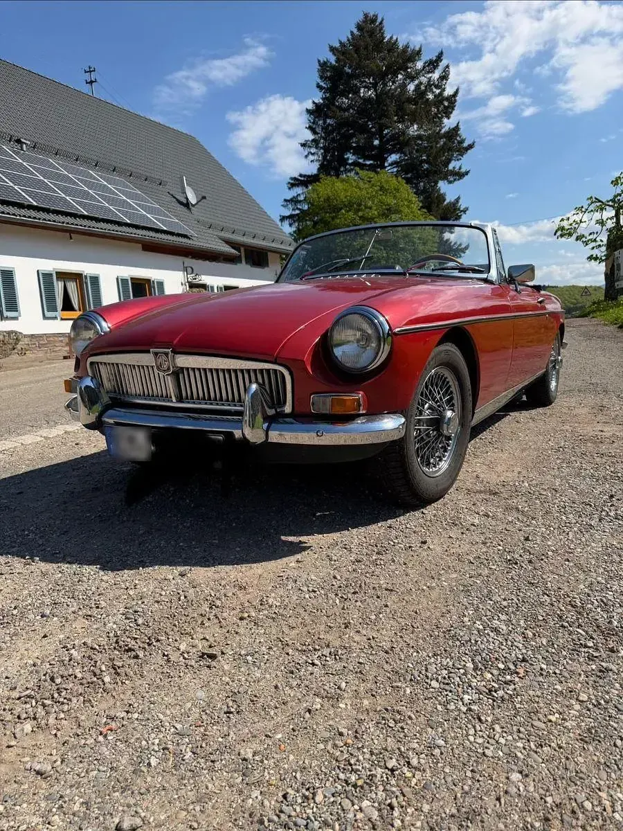 Usata MG B 95 CV (69 kW) 1963 Rosso Cabrio