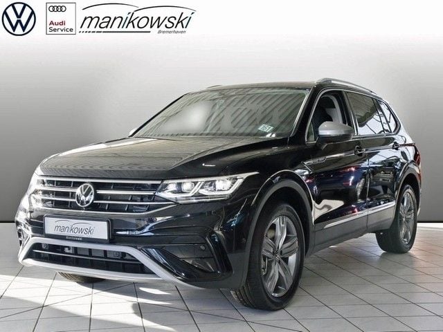 Schwarz Gebraucht 2022 VW Tiguan Allspace Elegance SUV | 35.990 € (Guter Preis) - Bild 1/4