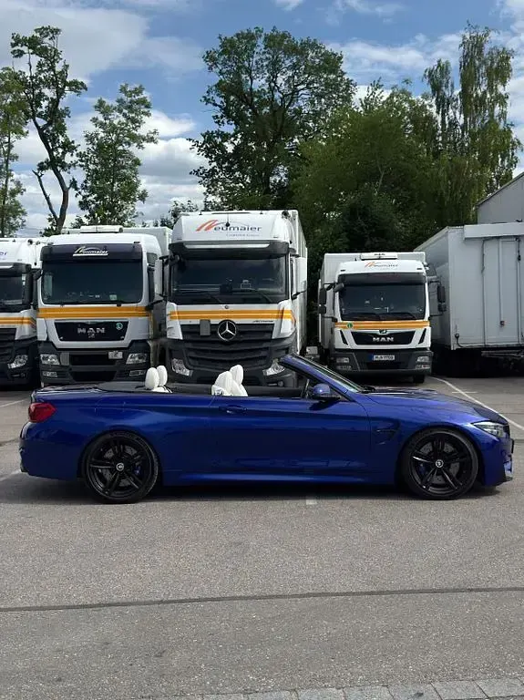 Gebraucht BMW M4 Cabriolet Performance 431 PS (317 kW) 2018 Blau Cabrio