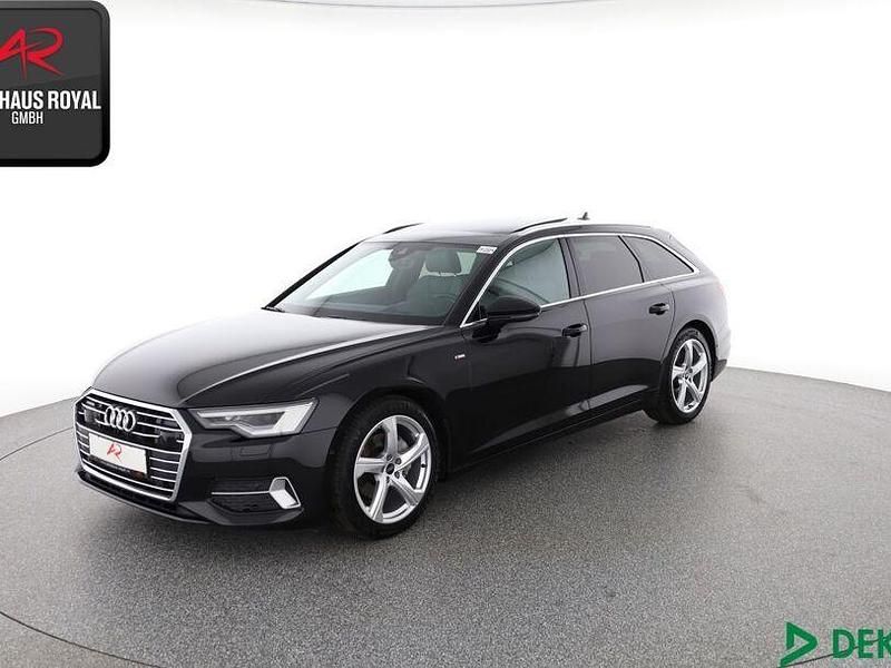 Schwarz (metallic) Gebraucht 2023 Audi A6 S-Line Kombi | 41.880 € (Fairer Preis) - Bild 1/4