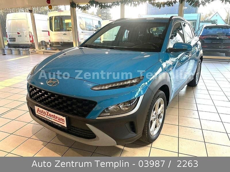 Blau Gebraucht 2021 Hyundai Kona SUV | 16.990 € (Fairer Preis) - Bild 1/4