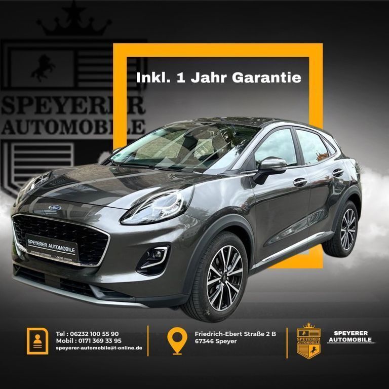 Grau Gebraucht 2020 Ford Puma Titanium SUV | 16.980 € (Guter Preis) - Bild 1/4