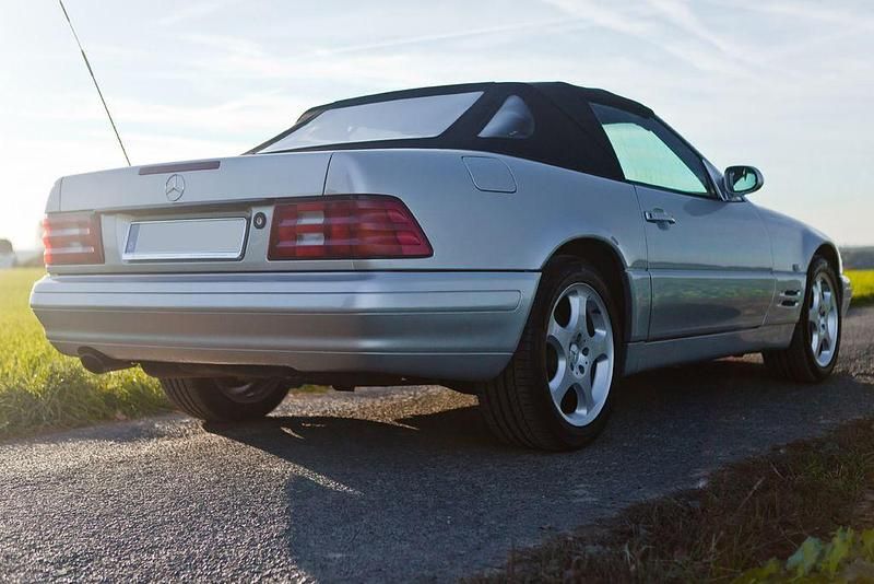 Second-hand Mercedes SL320 224 CP (164 kW) 2000 Argintiu Cabrio