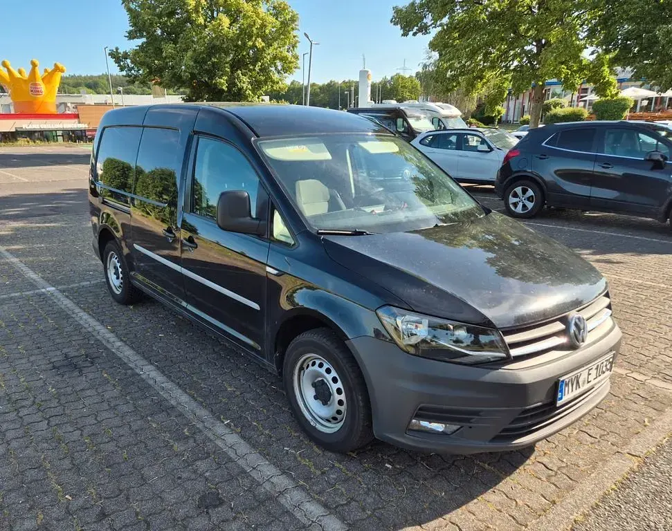 Gebraucht VW Caddy Maxi 102 PS (75 kW) 2019 Schwarz Van / Kleinbus