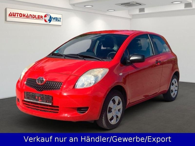 Rot Gebraucht 2008 Toyota Yaris Cool Kleinwagen | 2.199 € (Superpreis) - Bild 1/3