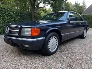 Blau Gebraucht 1990 Mercedes 500 Coupé | 18.500 € - Bild 1/4
