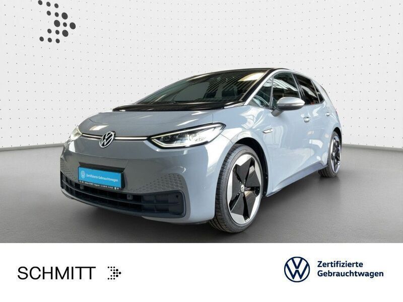 Mondsteingrau/schwarz (metallic) Gebraucht 2020 VW ID.3 Pro Performance Kleinwagen | 23.449 € (Fairer Preis) - Bild 1/3