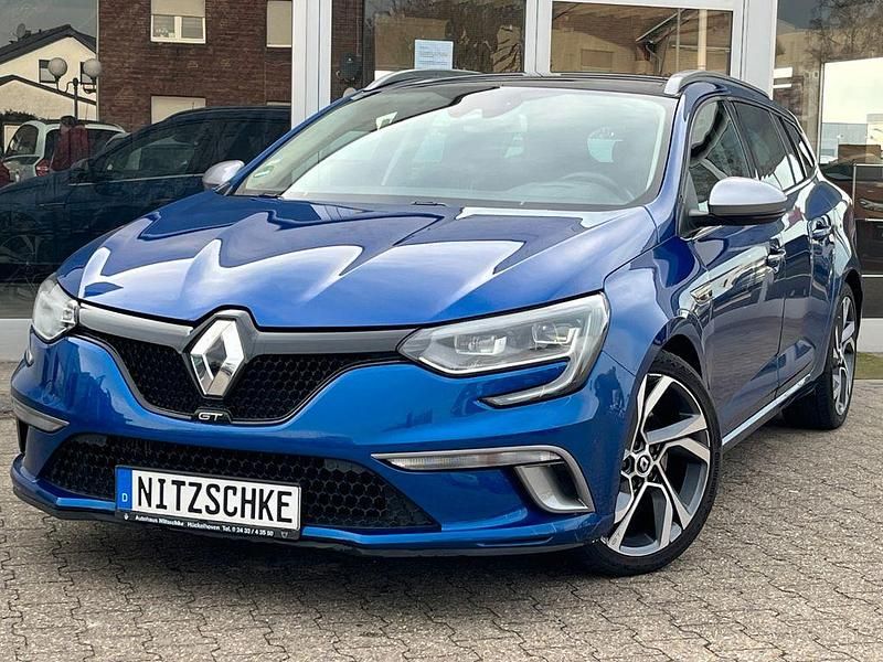 Blau Gebraucht 2017 Renault Mégane GT Bose Edition Coupé | 13.890 € (Fairer Preis) - Bild 1/4