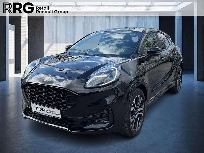 Schwarz (obsidanschwarz (schwarz)) Gebraucht 2022 Ford Puma ST-Line X SUV | 20.990 € (Fairer Preis) - Bild 1/3