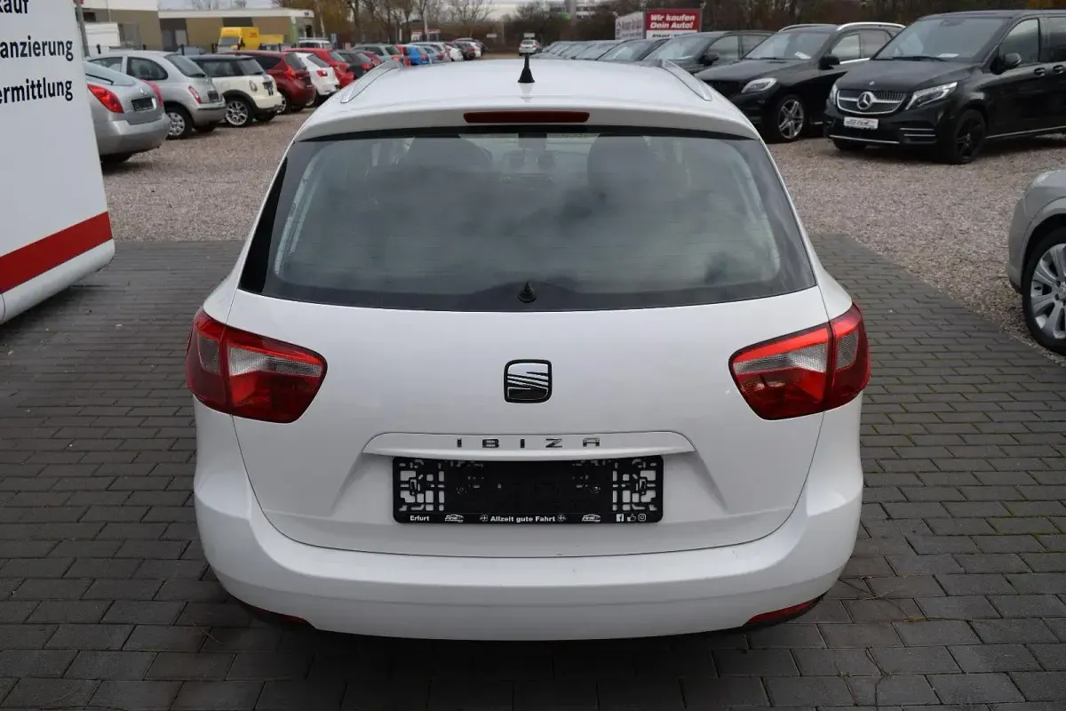 Gebraucht Seat Ibiza ST Style 105 PS (77 kW) 2013 Weiß Kombi