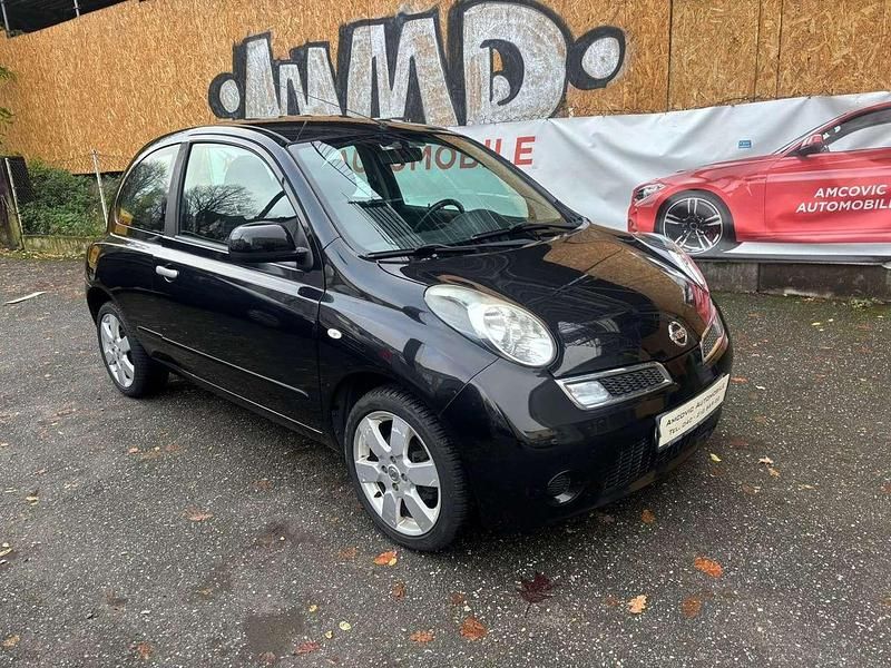 Black (m) Gebraucht 2010 Nissan Micra I-Way Limousine | 2.600 € (Fairer Preis) - Bild 1/4