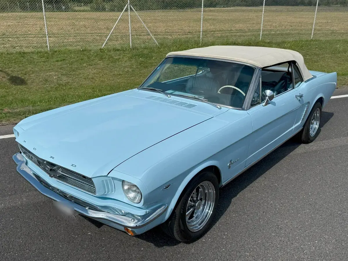Gebraucht Ford Mustang Convertible 225 PS (165 kW) 1965 Blau Cabrio