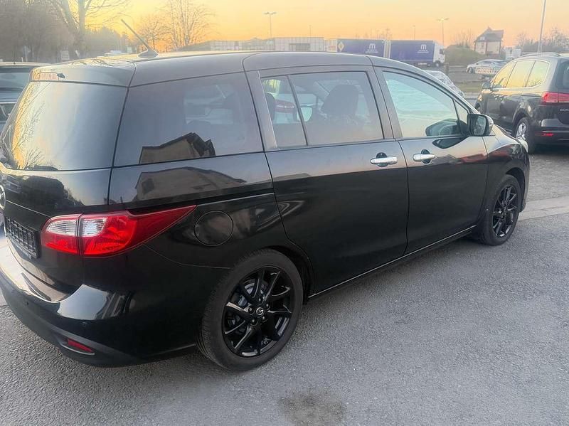 Gebraucht Mazda 5 Sendo 116 PS (85 kW) 2015 Onyxschwarz metallic Van / Kleinbus