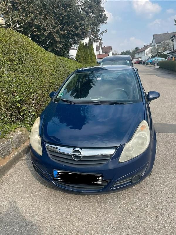 Gebraucht Opel Corsa 60 PS (44 kW) 2009 Blau Kleinwagen