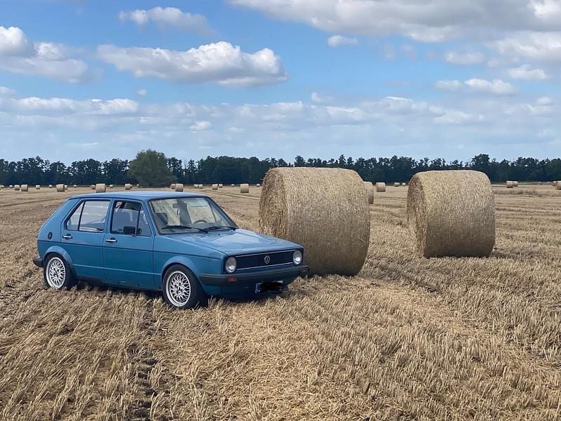Blau Gebraucht 1982 VW Golf I Kleinwagen | 4.000 € - Bild 1/4