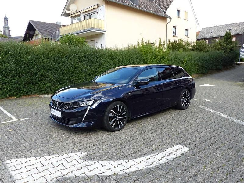 Darkblue (metallic) Gebraucht 2021 Peugeot 508 GT Kombi | 21.250 € (Fairer Preis) - Bild 1/4