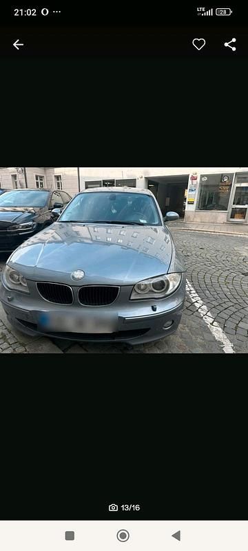 Gebraucht BMW 118 129 PS (94 kW) 2006 Grau Kleinwagen