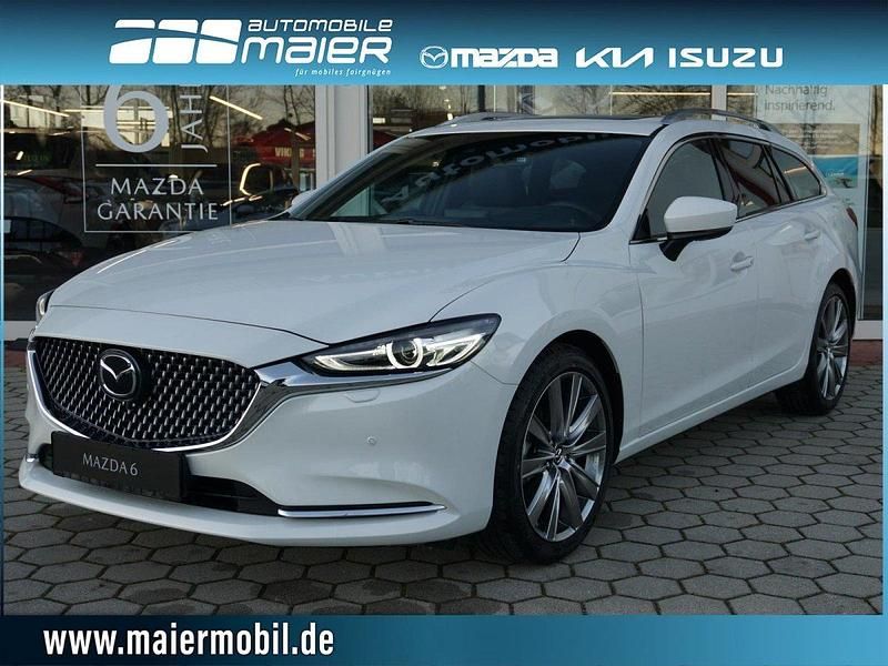 Weiß Gebraucht 2023 Mazda 6 Takumi-Line | 36.950 € (Etwas zu teuer) - Bild 1/4