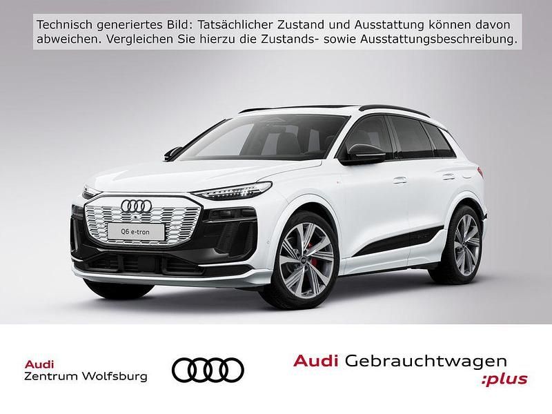 Gletscherweiß metallic Gebraucht 2025 Audi Q6 e-tron Ambiente SUV | 72.690 € (Superpreis) - Bild 1/3