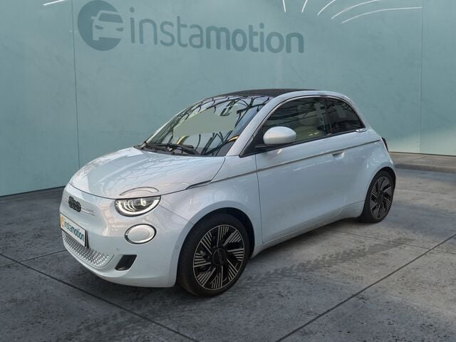 Gebraucht Fiat 500e La Prima 86 kW (118 PS) 2021 Blau Cabrio
